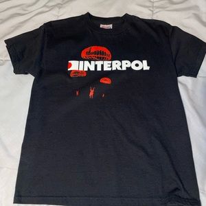 Interpol Band Tshirt *sold*